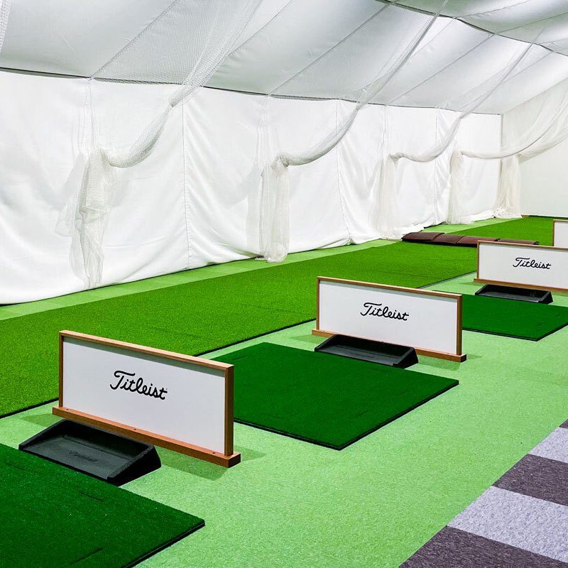 Practice golf indoors from north to south during the off season Daily